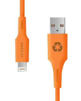 Sunset iPhone Lightning cable · 1.2 meter · Made of recycled plastics-0